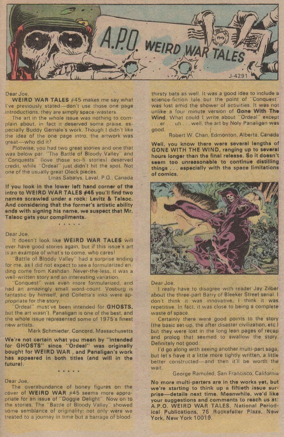 Read online Weird War Tales (1971) comic -  Issue #48 - 33
