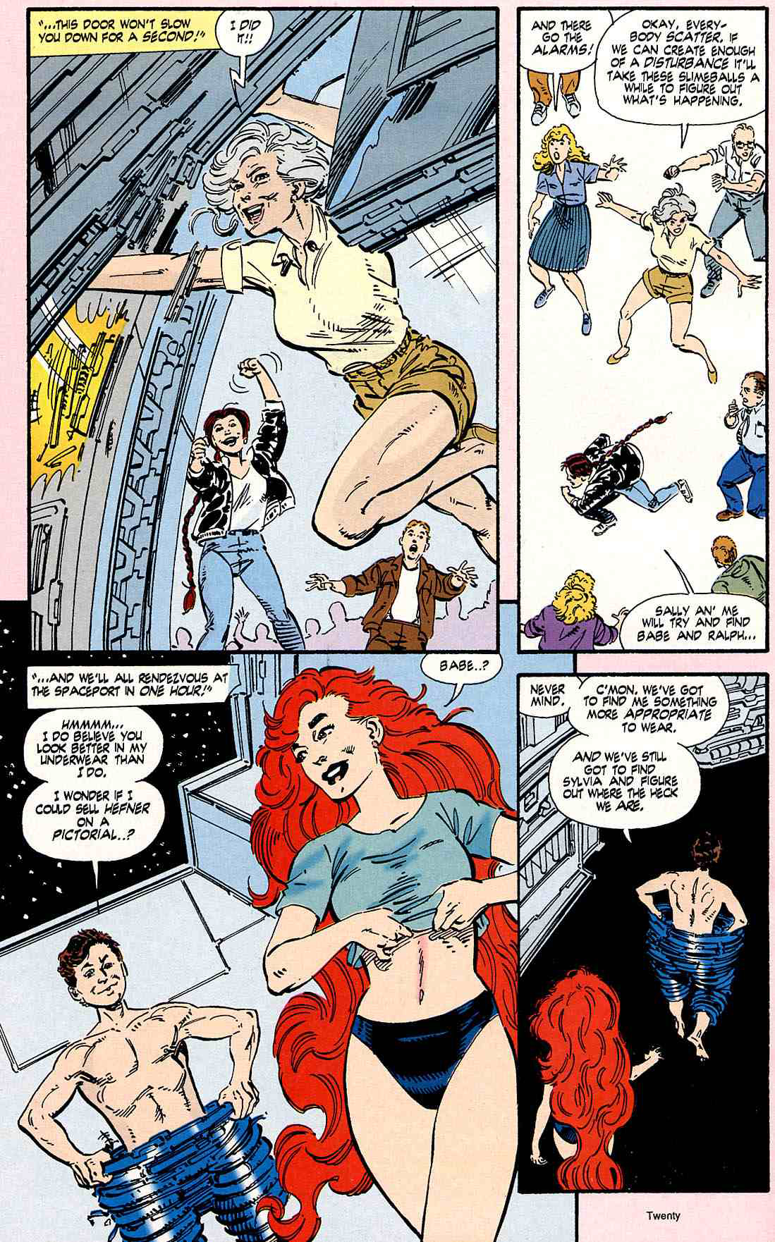 Read online Babe comic -  Issue #2 - 21