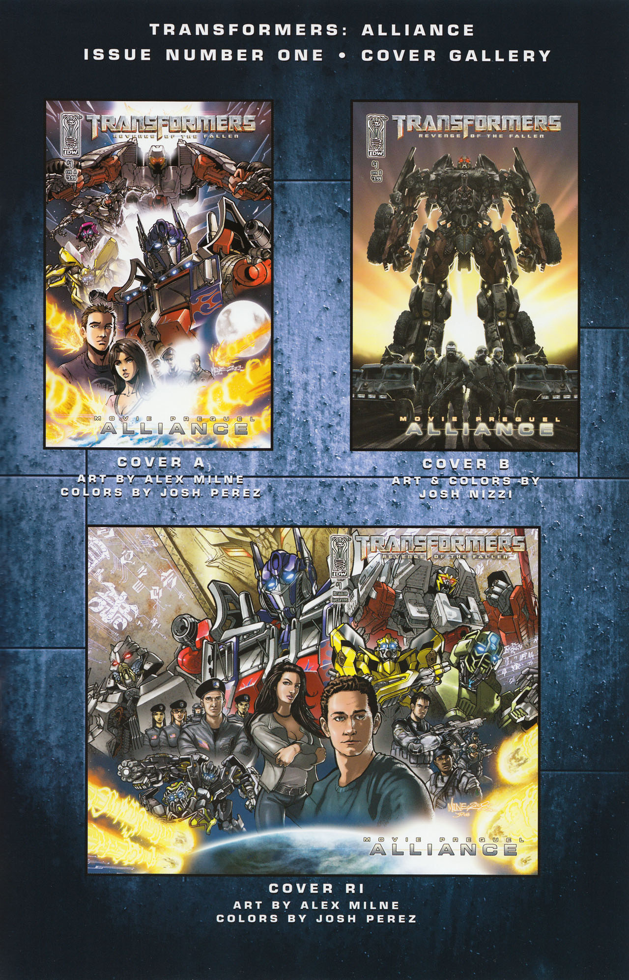 Read online Transformers: Alliance comic -  Issue #1 - 27