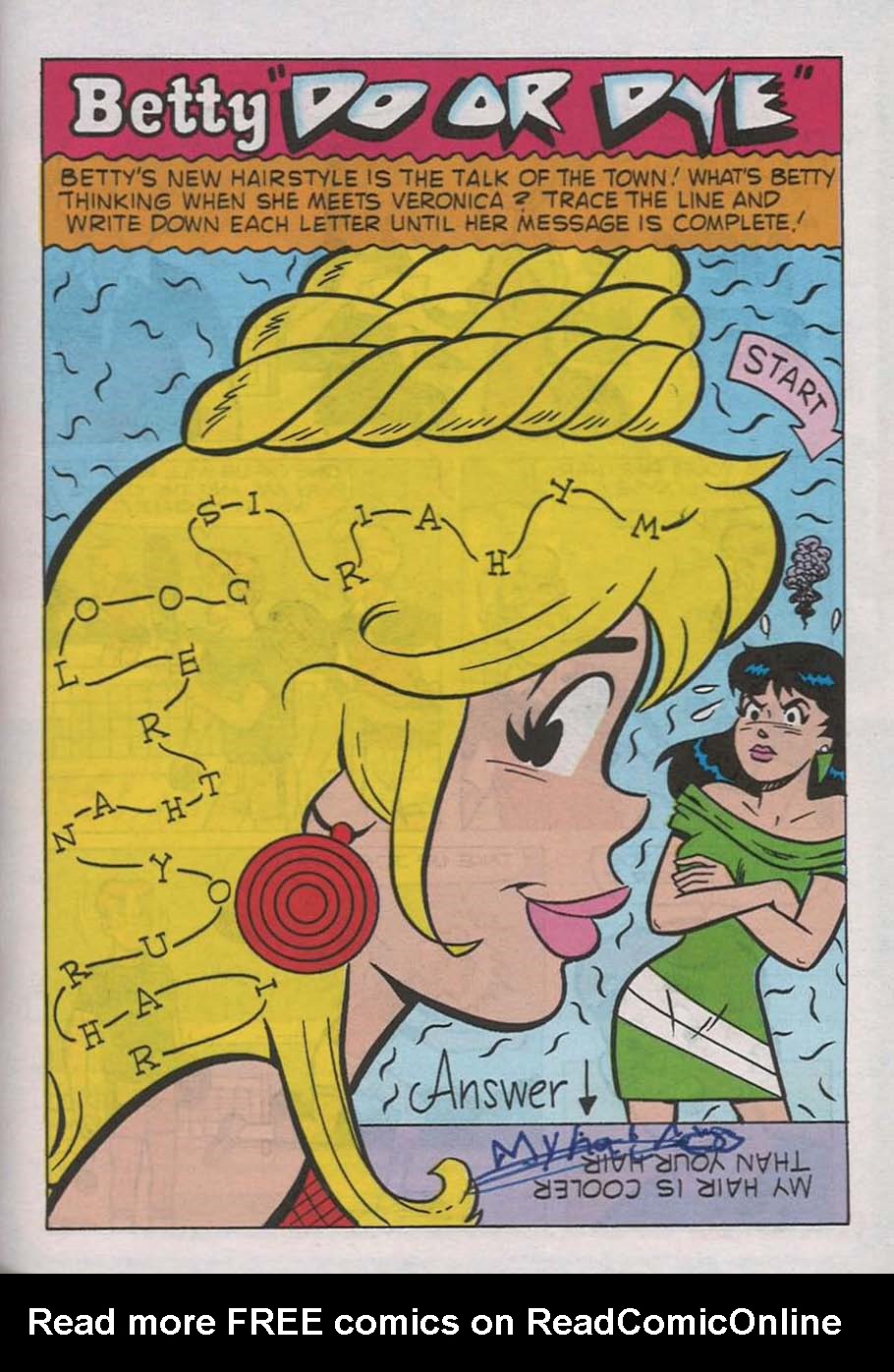 Read online Betty & Veronica Friends Double Digest comic -  Issue #217 - 95