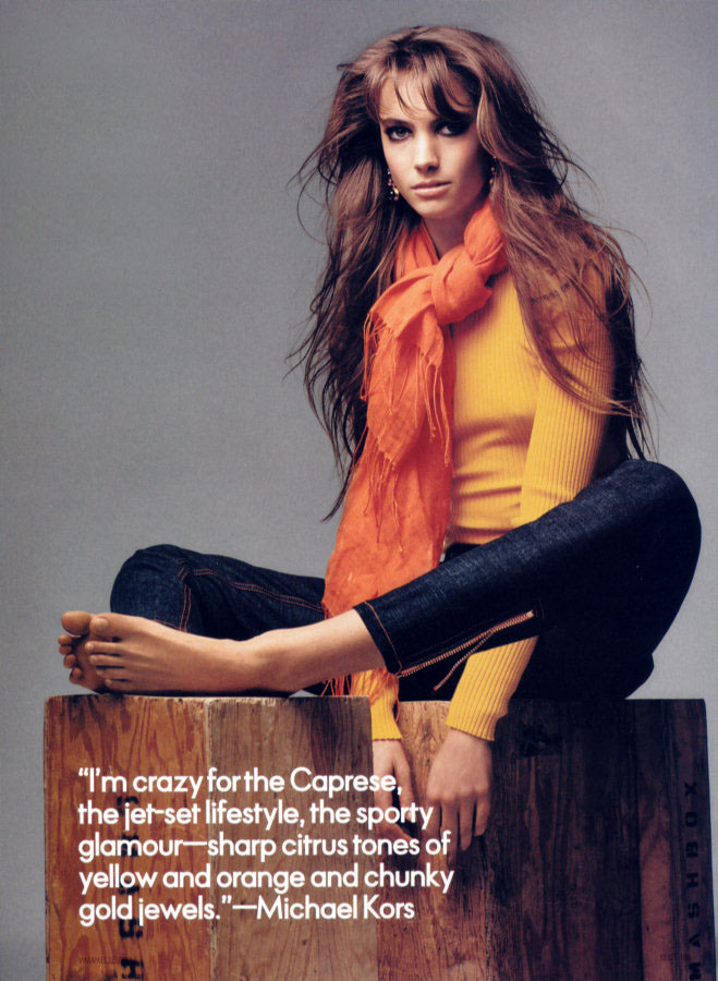 Glamour Fashion: Jessica Miller Celebrity Model