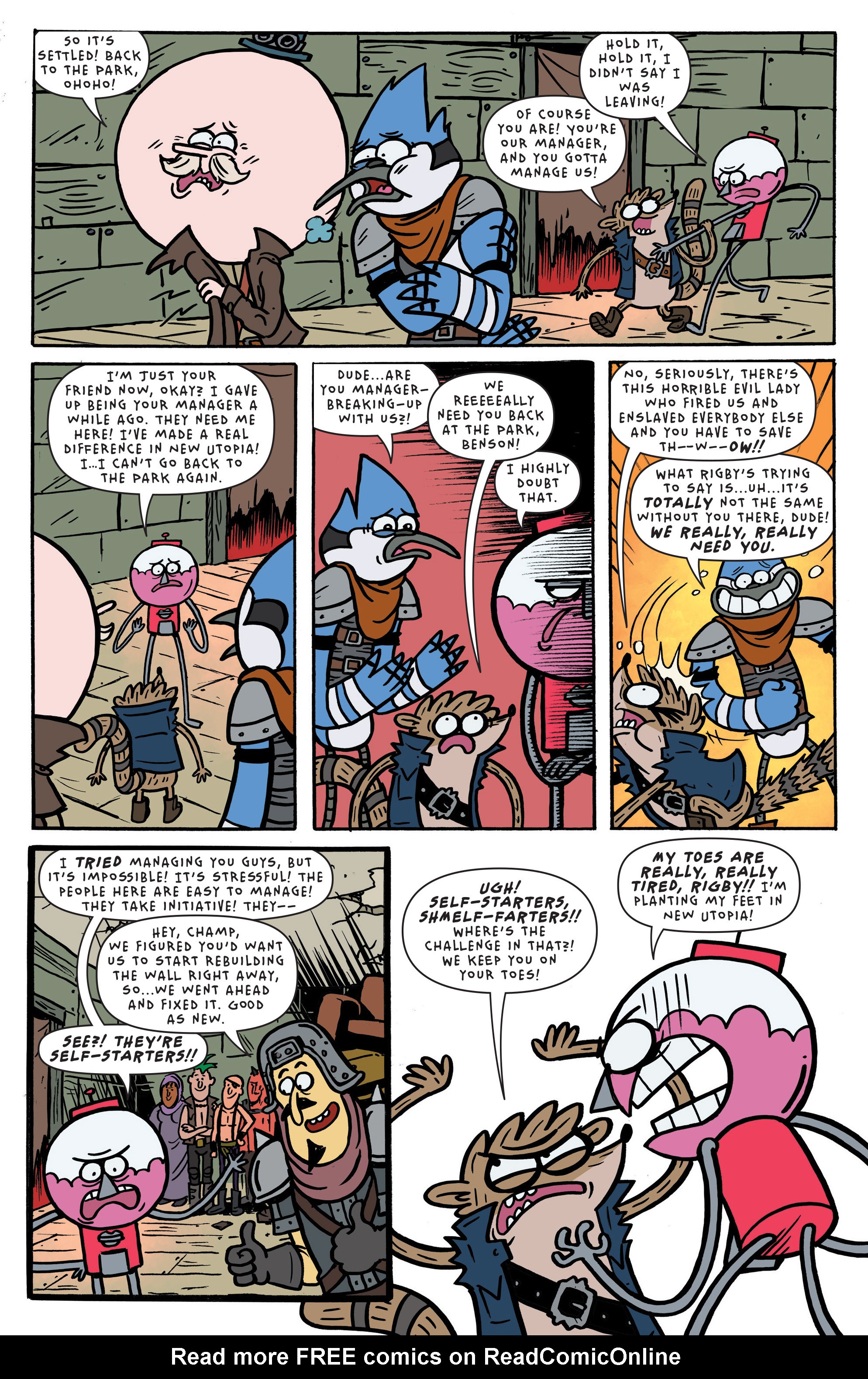 Read online Regular Show comic -  Issue #39 - 14