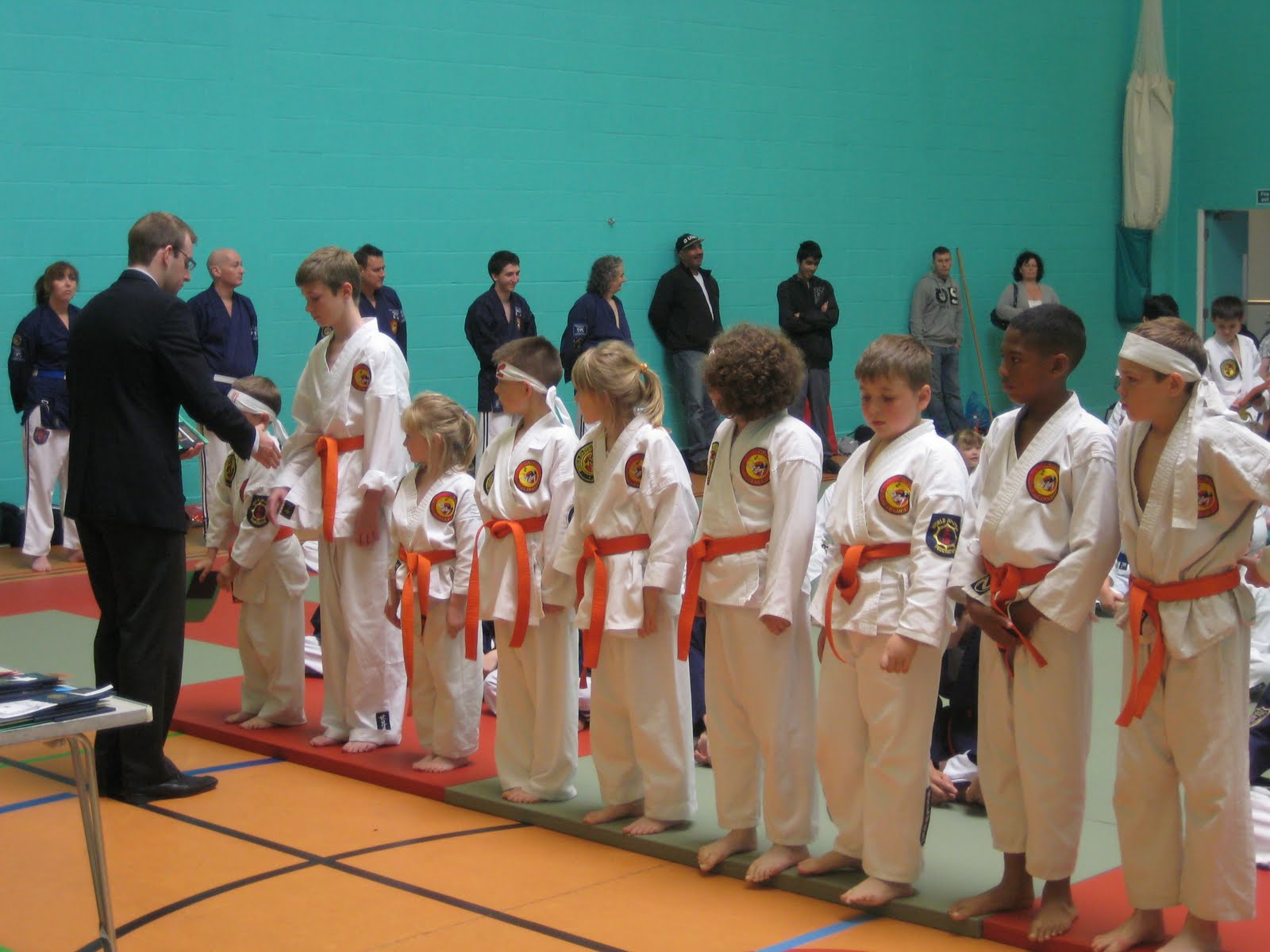 Katana Jiu Jitsu Club Grading 30th May Continued...... Junior Orange Belts