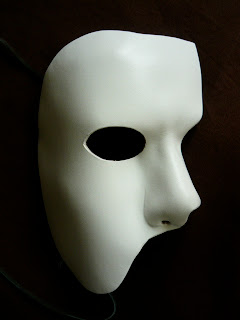 KellDragon Leathercraft: Phantom of the Opera Mask - Stage