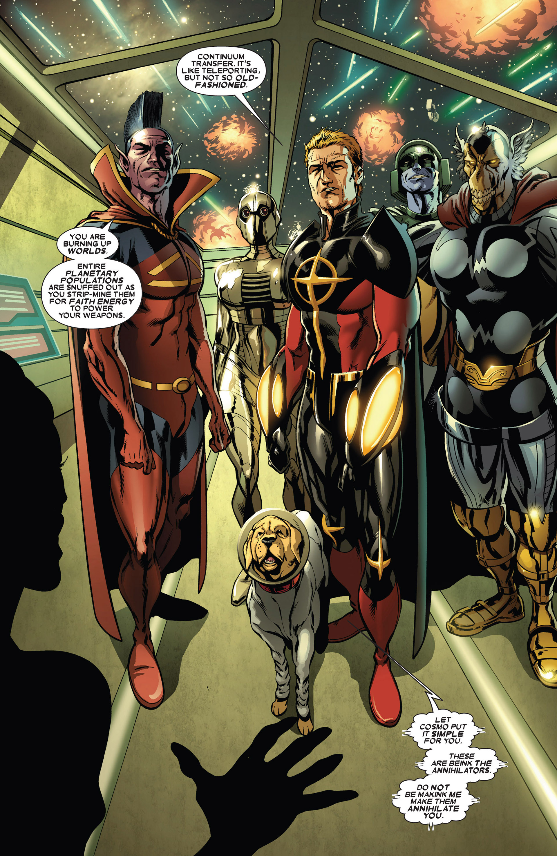 Read online Annihilators: Earthfall comic -  Issue #1 - 4
