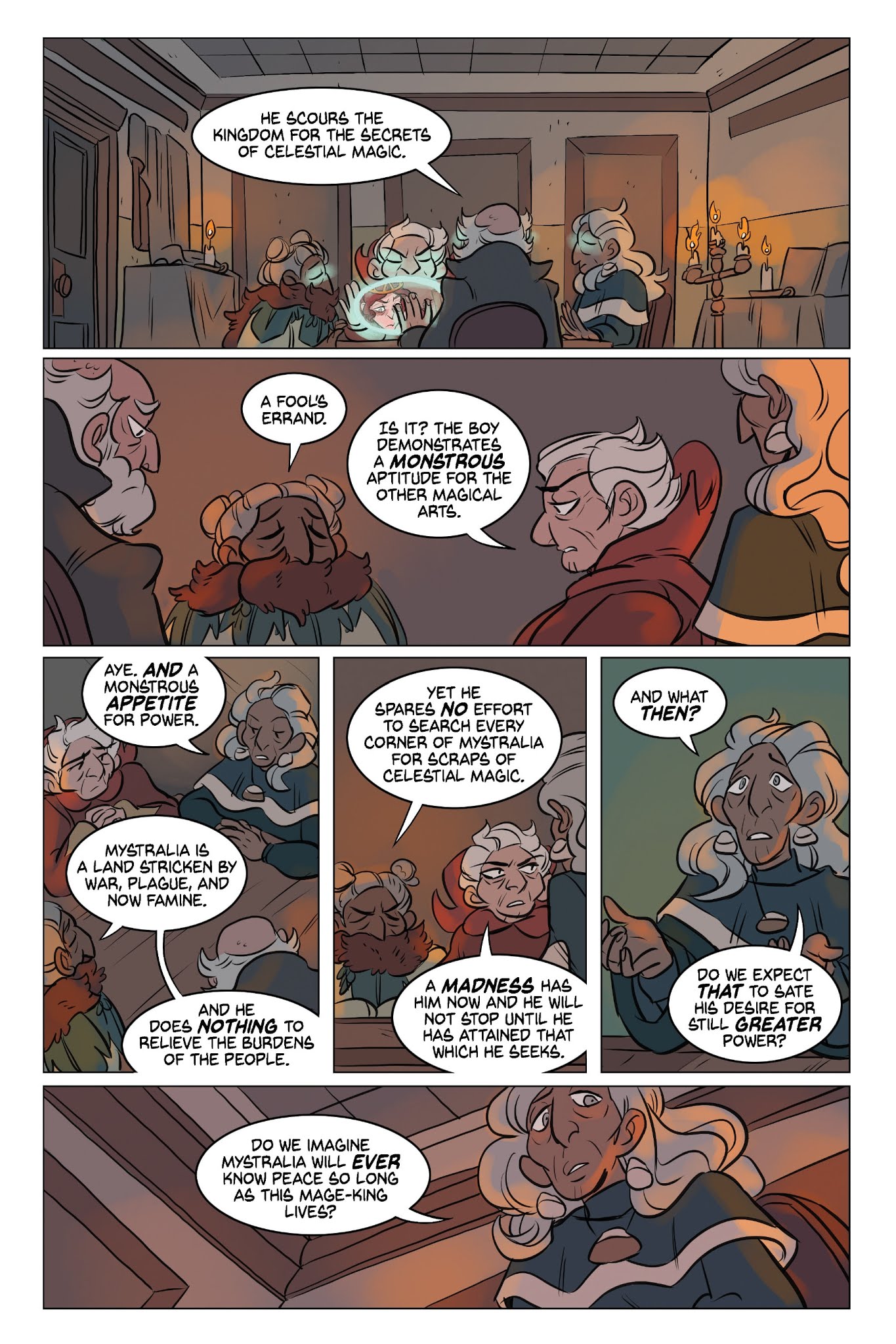 Read online Mages of Mystralia comic -  Issue # TPB - 31