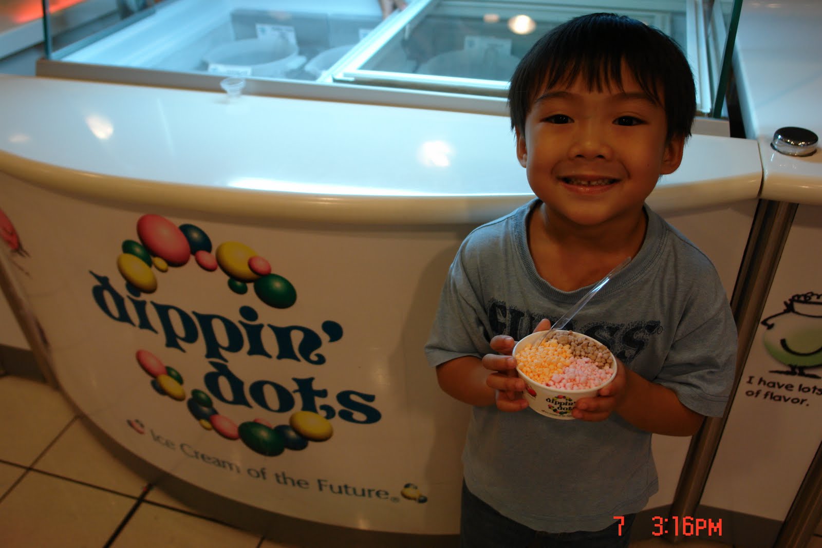 Dinings of Joy Dippin' Dots Ice Cream