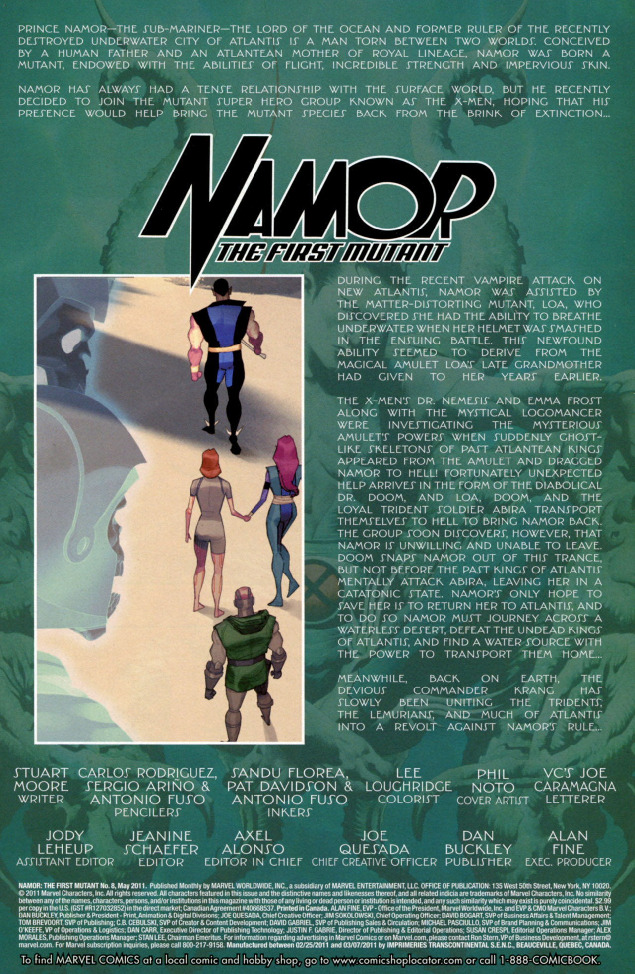 Read online Namor: The First Mutant comic -  Issue #8 - 2