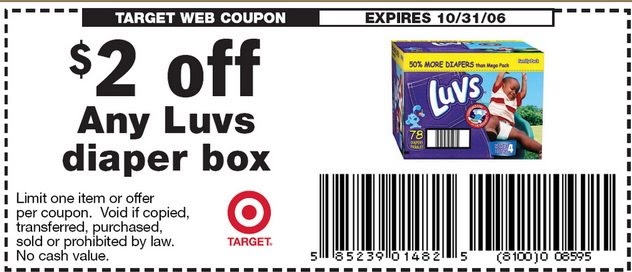 Free Coupons Online Printable Luvs Coupons