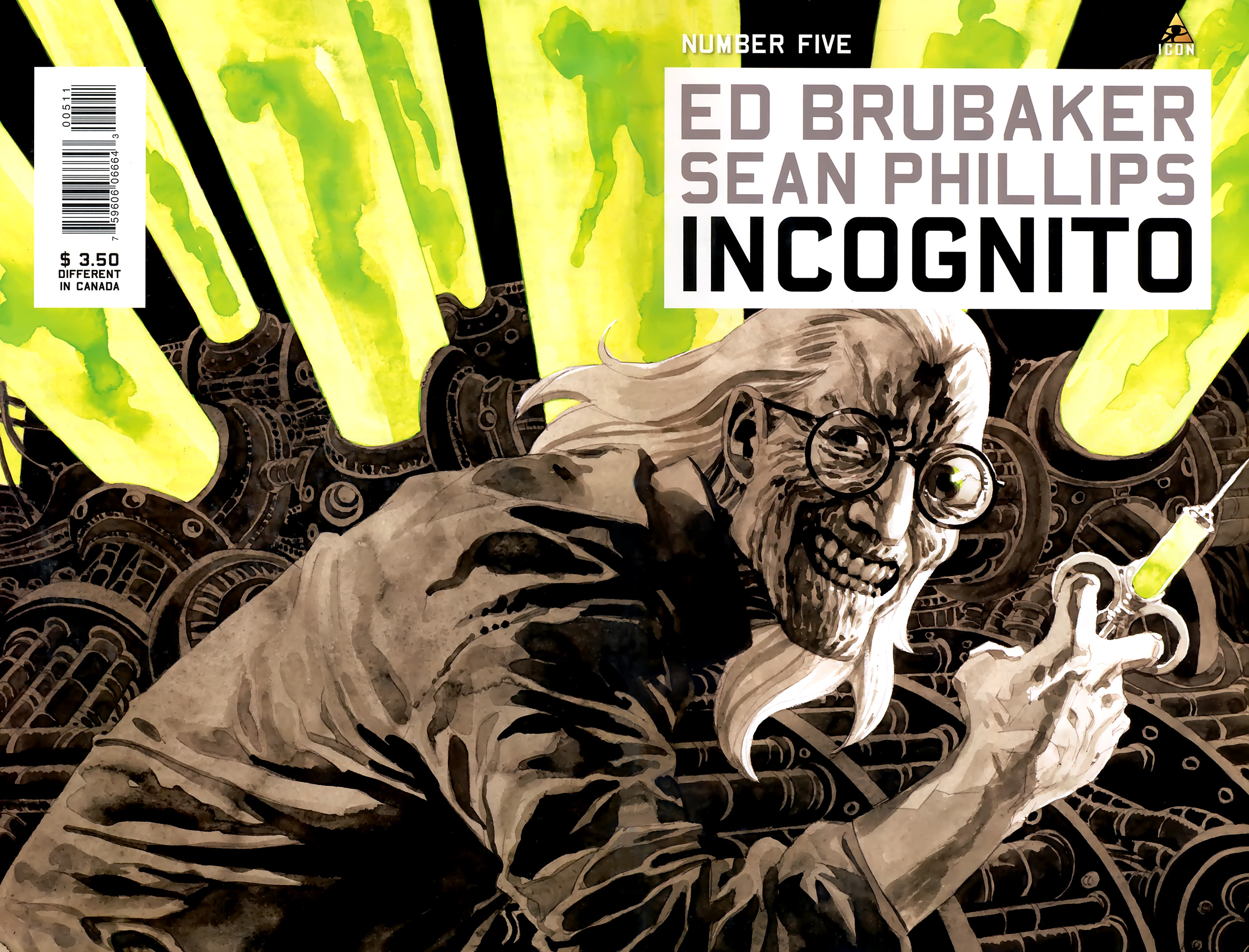 Read online Incognito comic -  Issue #5 - 1