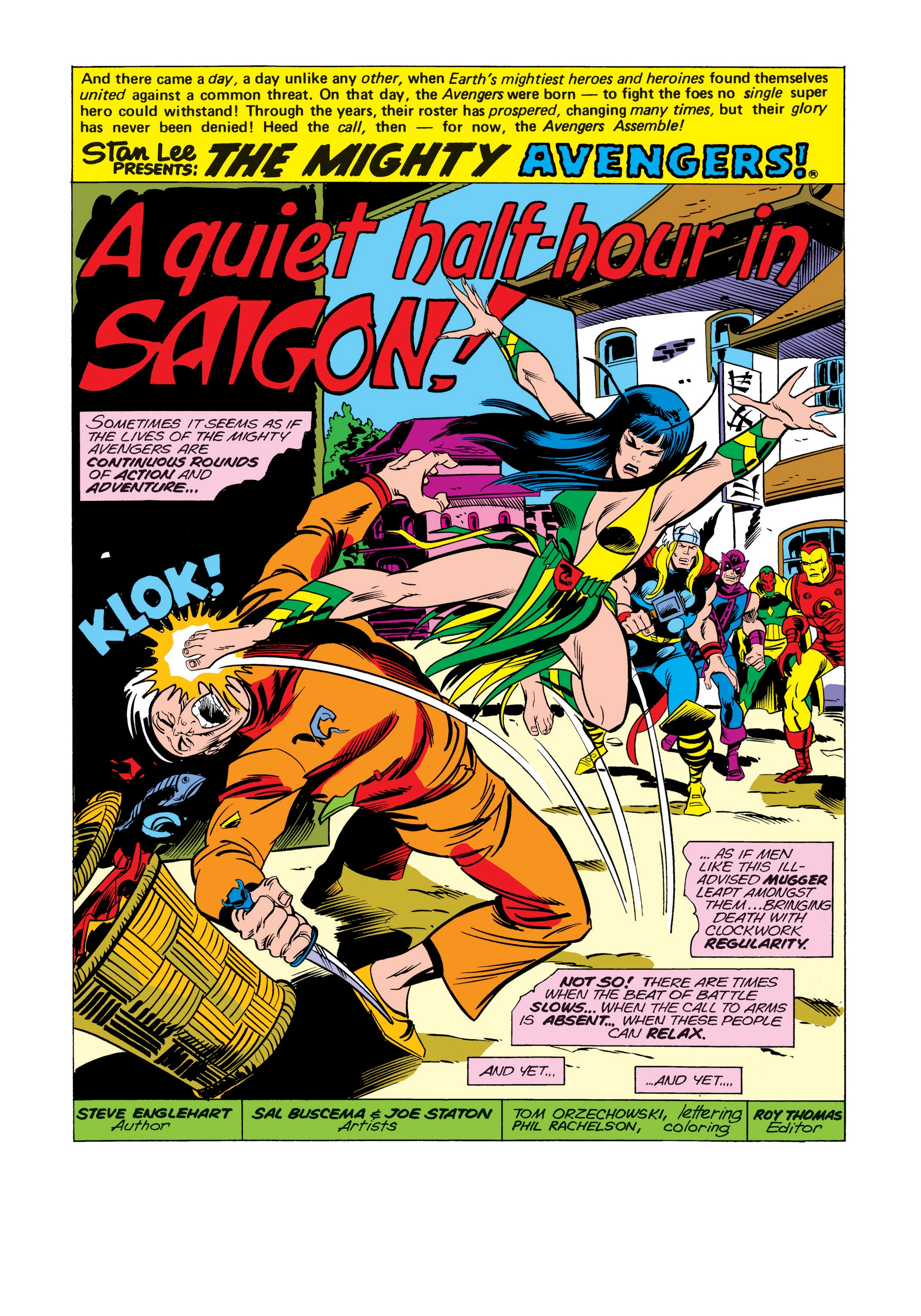 Read online Marvel Masterworks: The Avengers comic -  Issue # TPB 14 (Part 1) - 76
