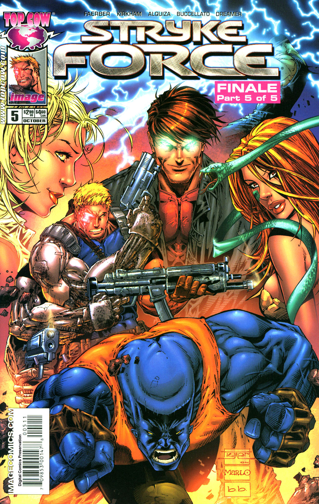 Read online Strykeforce comic -  Issue #5 - 1