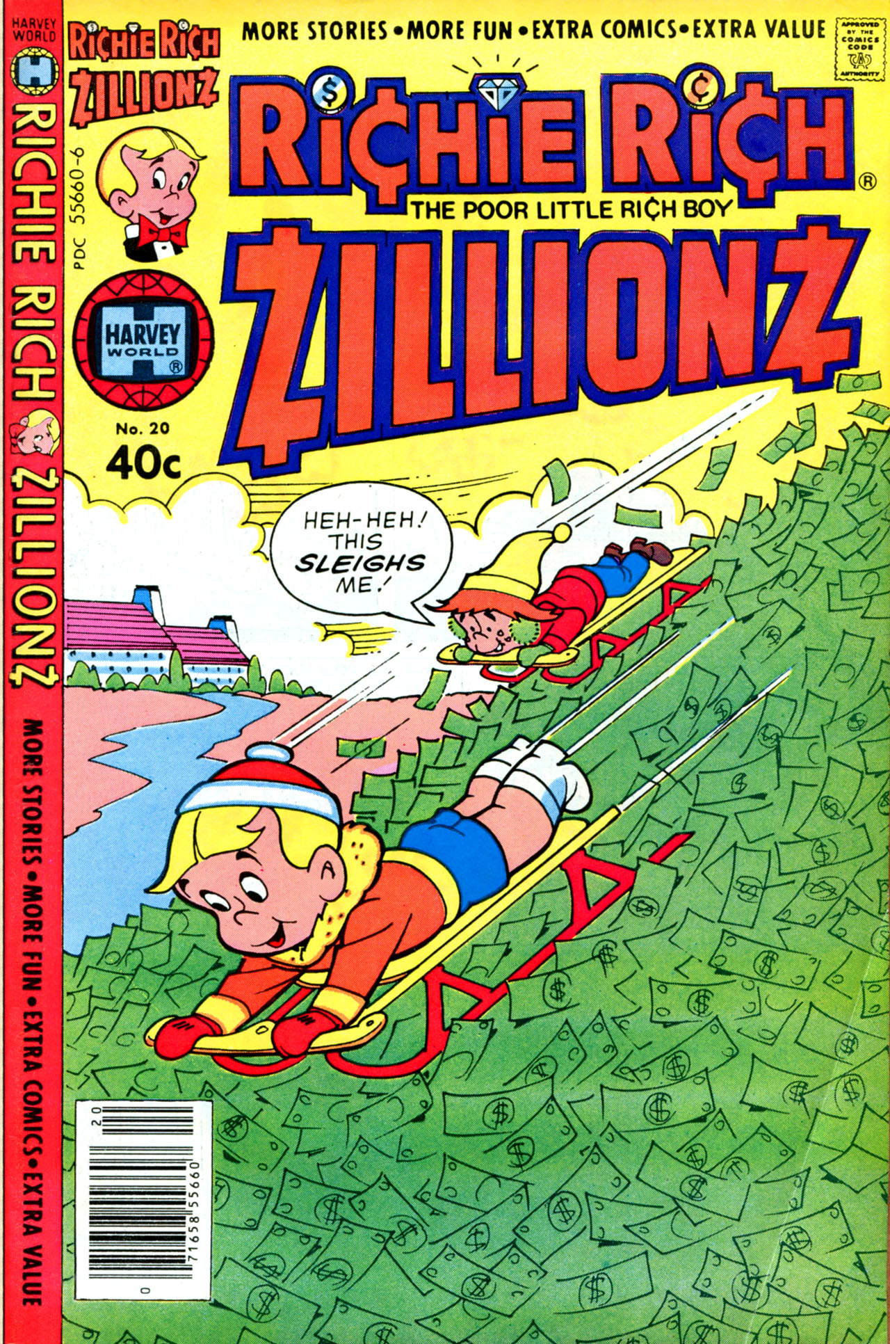 Read online Richie Rich Zillionz comic -  Issue #20 - 1