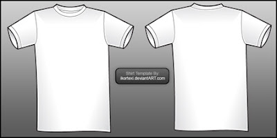 25 Template T shirt Gratis untuk Preview Desain  Kaos 
