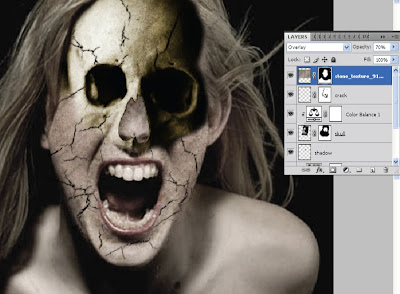 Manipulasi Foto Wajah Seram di Photoshop