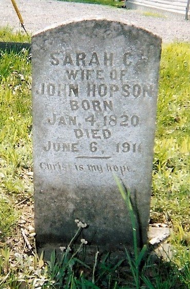 Sarah C. Oglesby Hopson 1820-1911