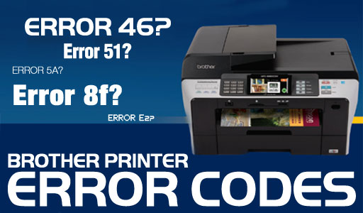 Brother Error Codes and Solutions