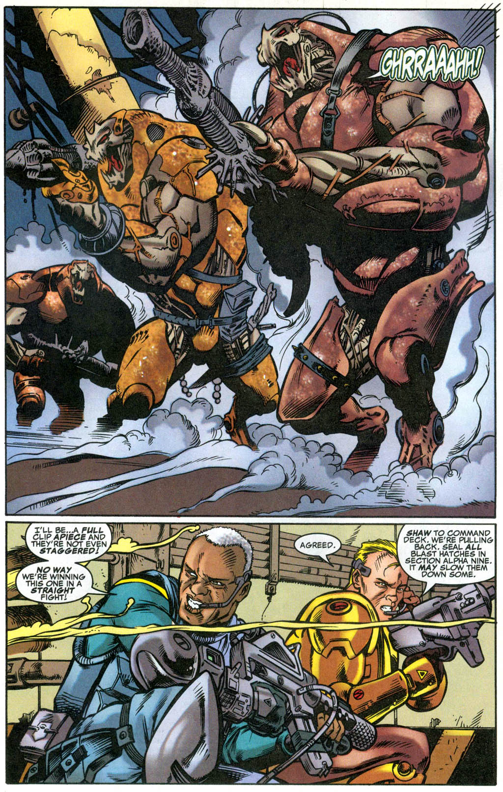 Read online Seeker 3000 comic -  Issue #3 - 4