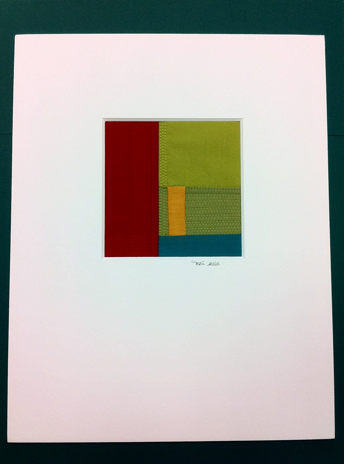 Jeanne Marklin Matting Small Art Work