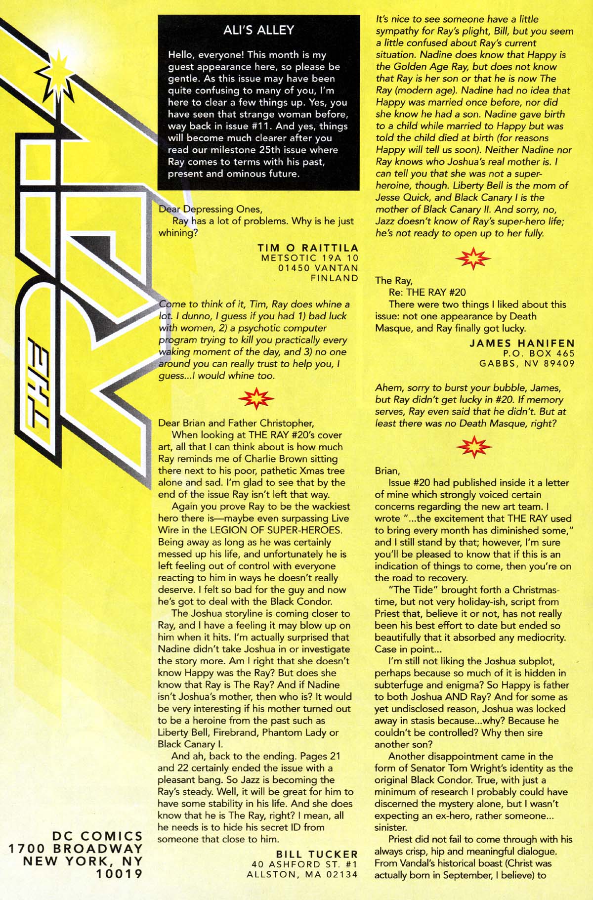 Read online The Ray (1994) comic -  Issue #24 - 28