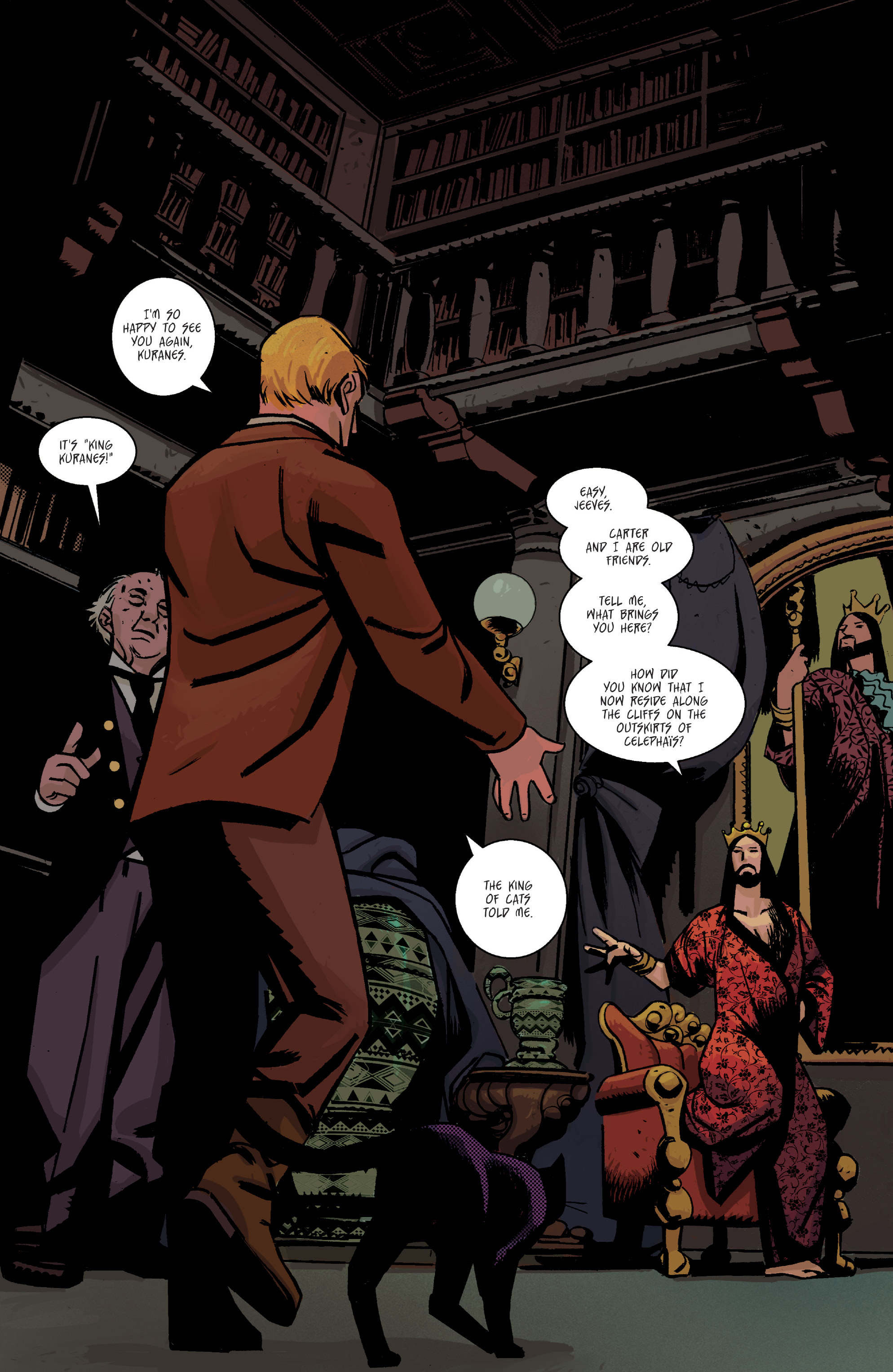 Read online Lovecraft Unknown Kadath comic -  Issue #5 - 5