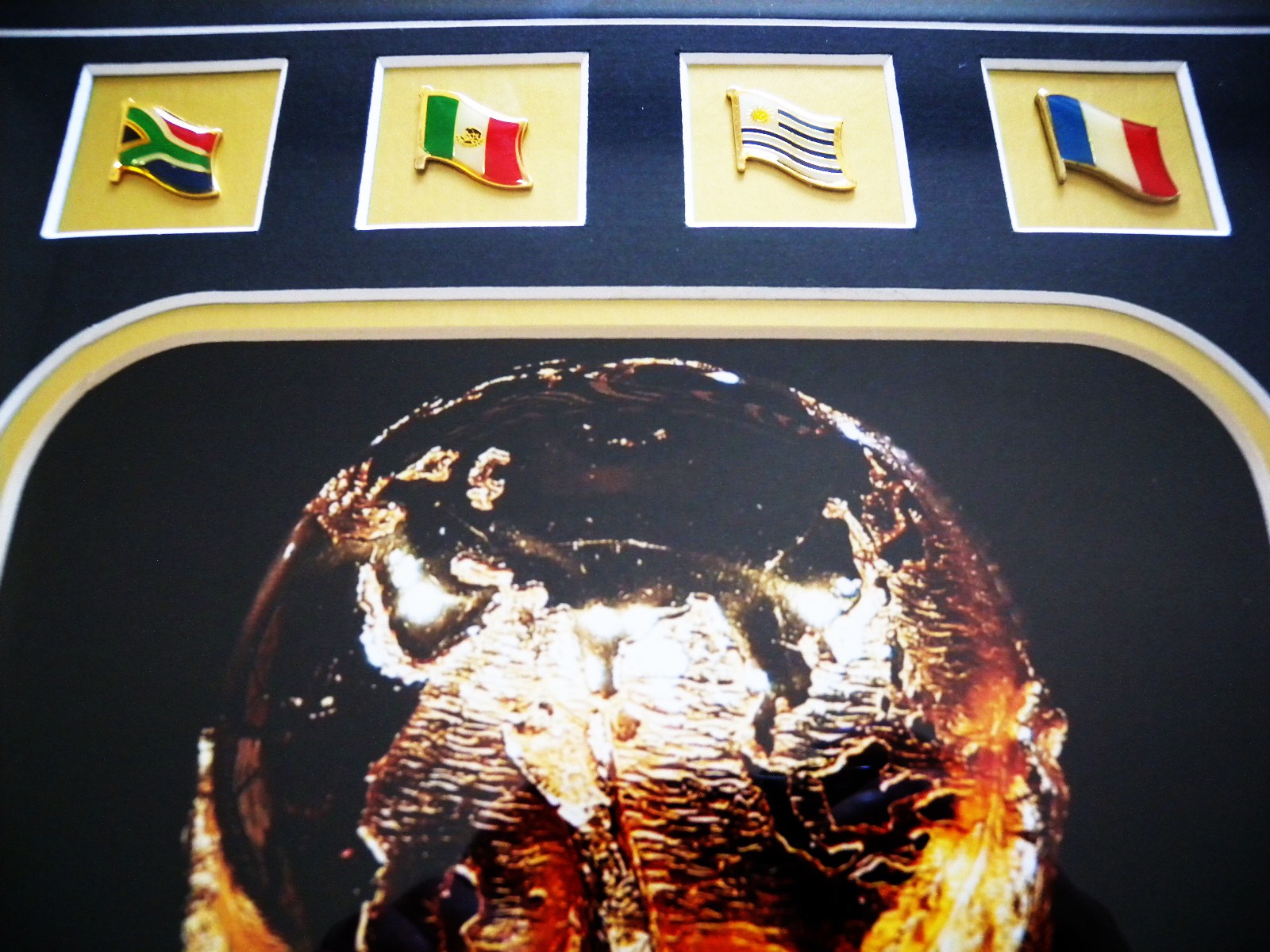 Friday Sports Memorabilia Exquisite FIFA WORLD CUP 2010 Framed Art