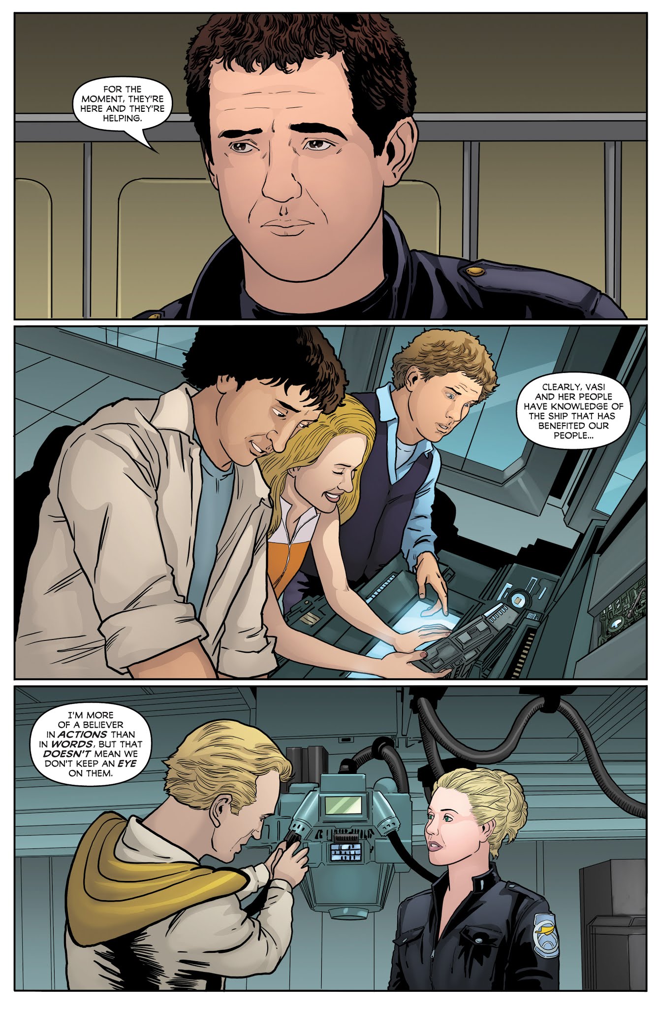 Read online Stargate Universe: Back To Destiny comic -  Issue #6 - 13