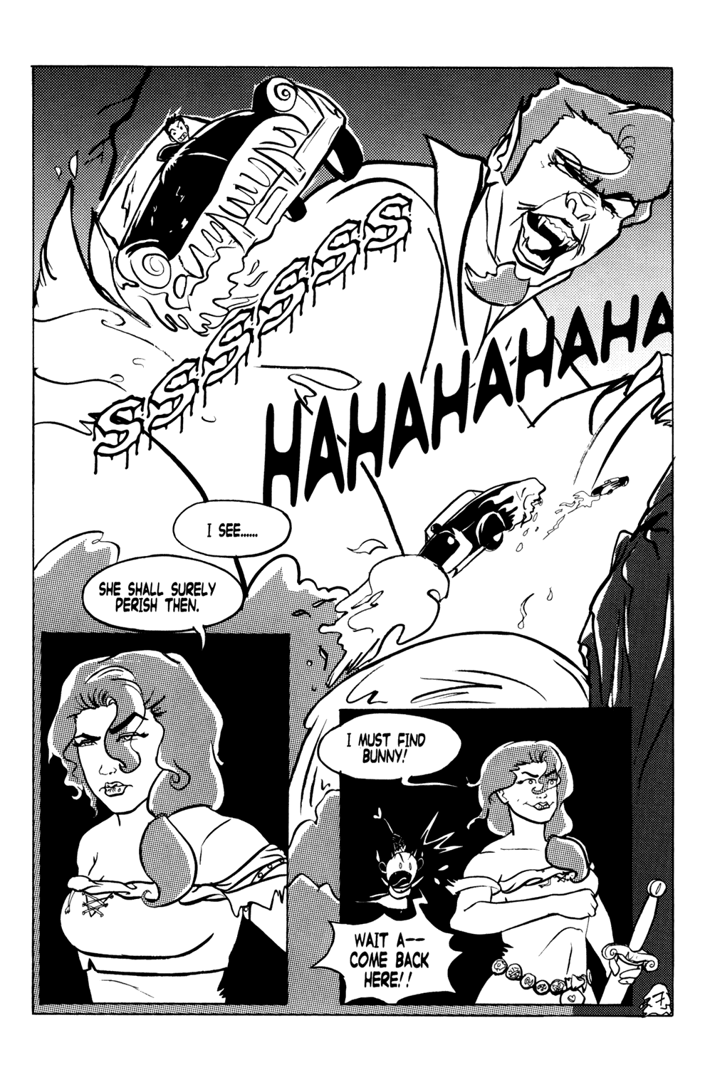 Read online Charm School: Magical Witch Girl Bunny comic -  Issue #8 - 9