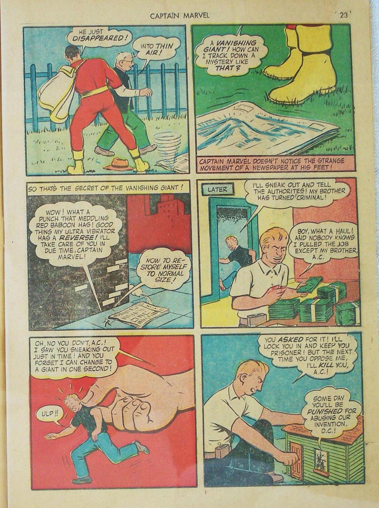 Read online Captain Marvel Adventures comic -  Issue #26 - 24