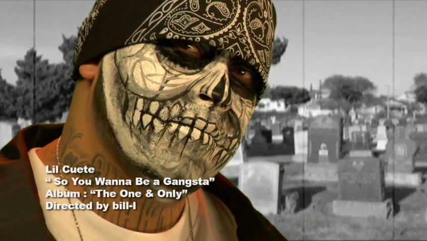 lil cuete so you wanna be a gangsta