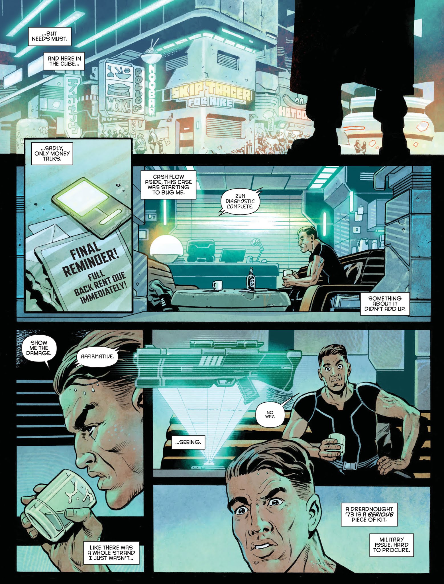 Read online 2000 AD comic -  Issue #2084 - 11