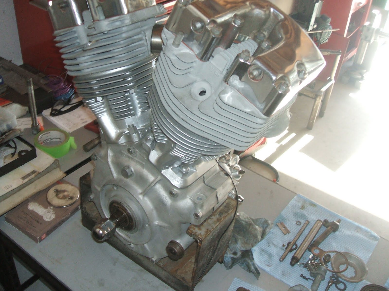 pan shovel engine