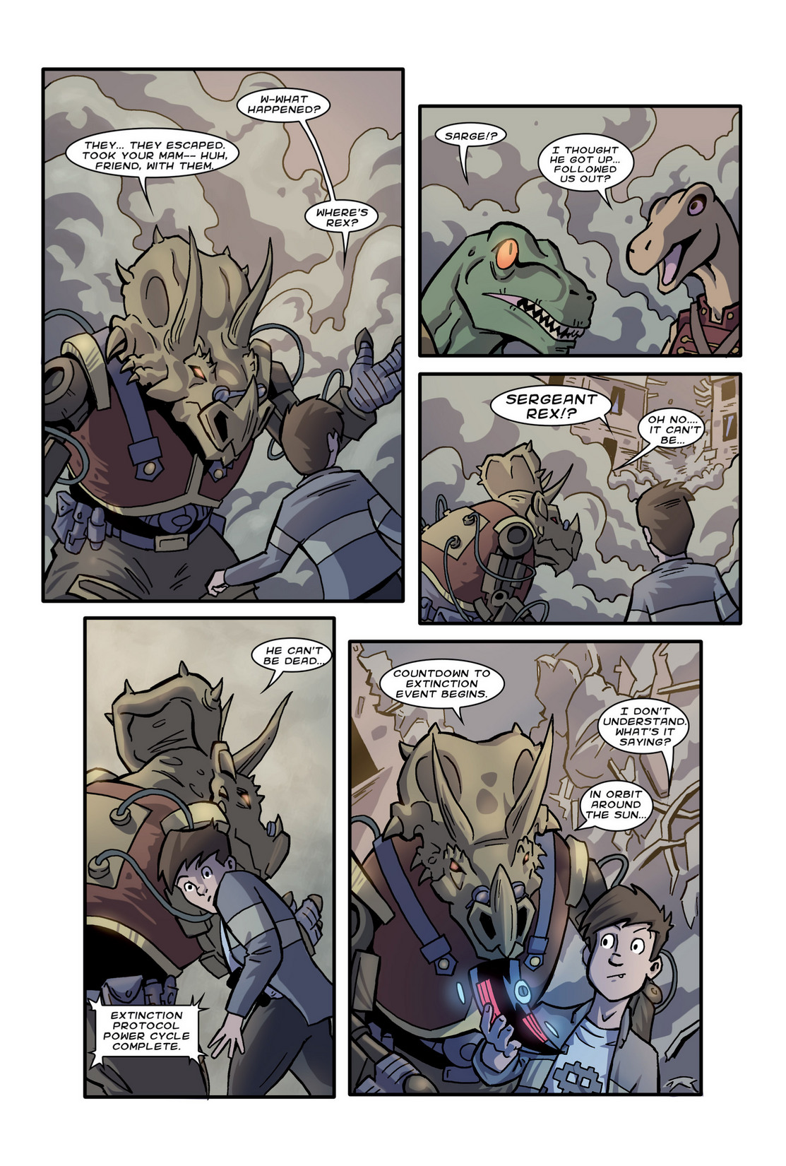 Read online Dinocorps comic -  Issue # TPB - 58