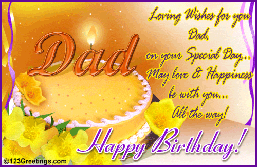 happy birthday cards dad
