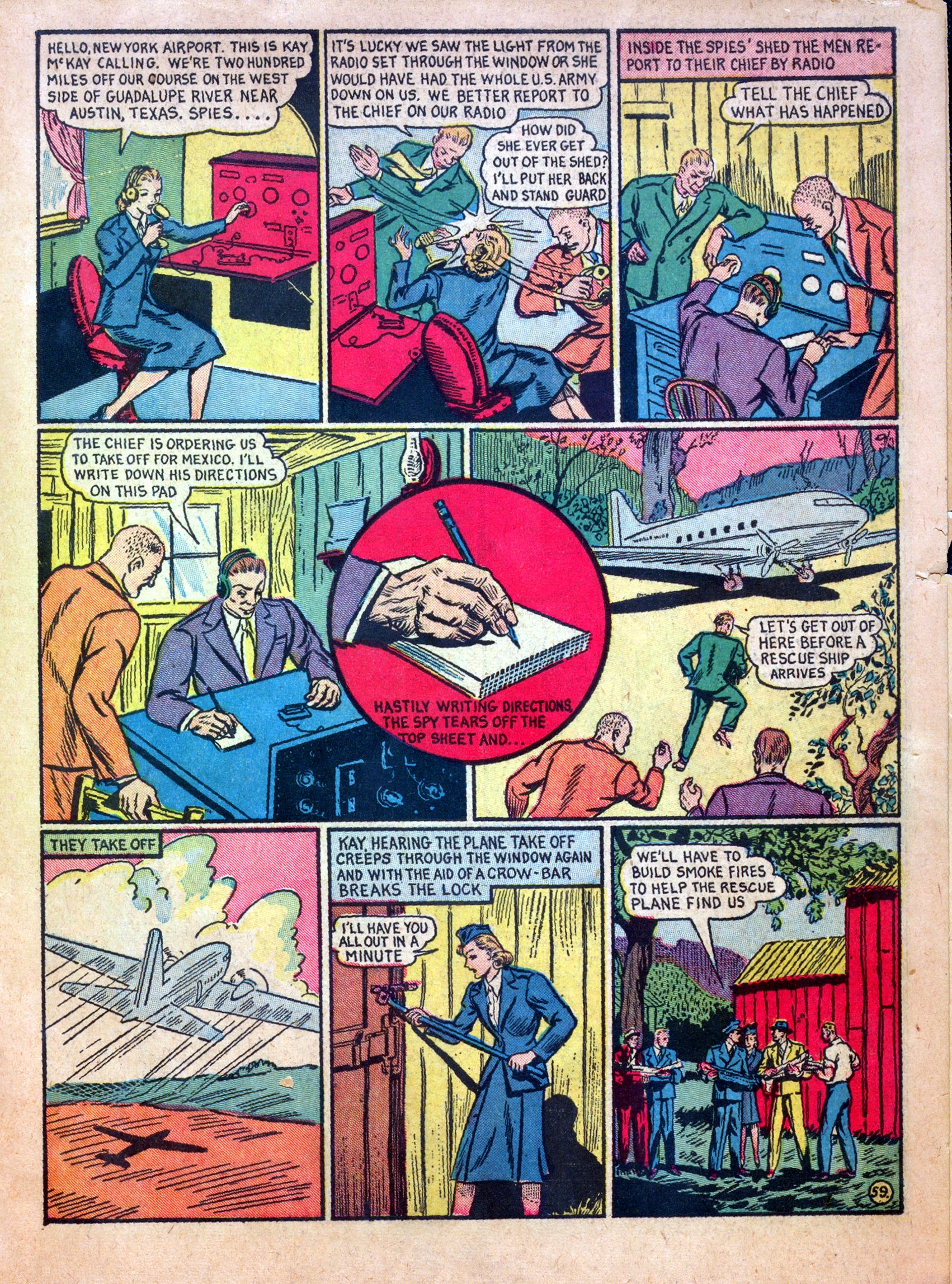 Read online Our Flag Comics comic -  Issue #1 - 61