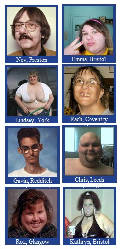 Site de relacionamentos reúne apenas perfis de pessoas feias