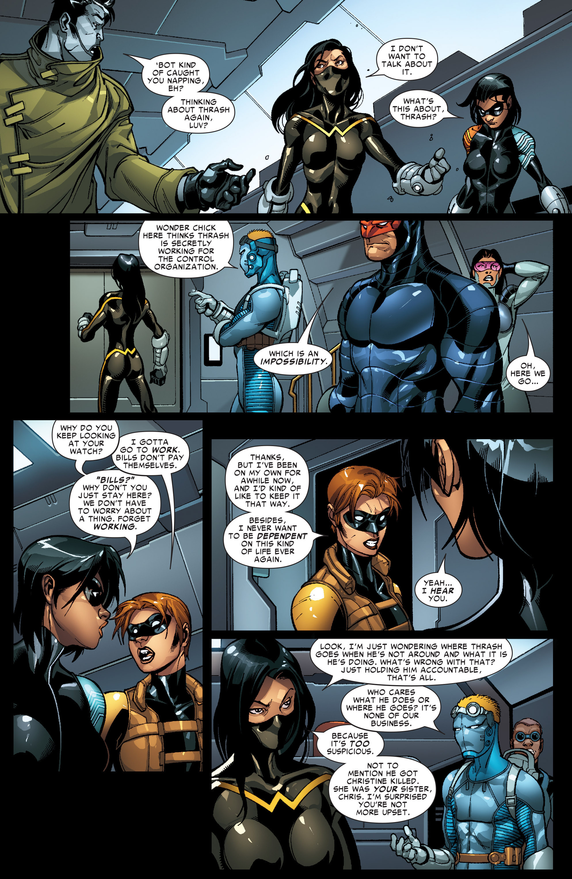 Read online New Warriors (2007) comic -  Issue #10 - 7