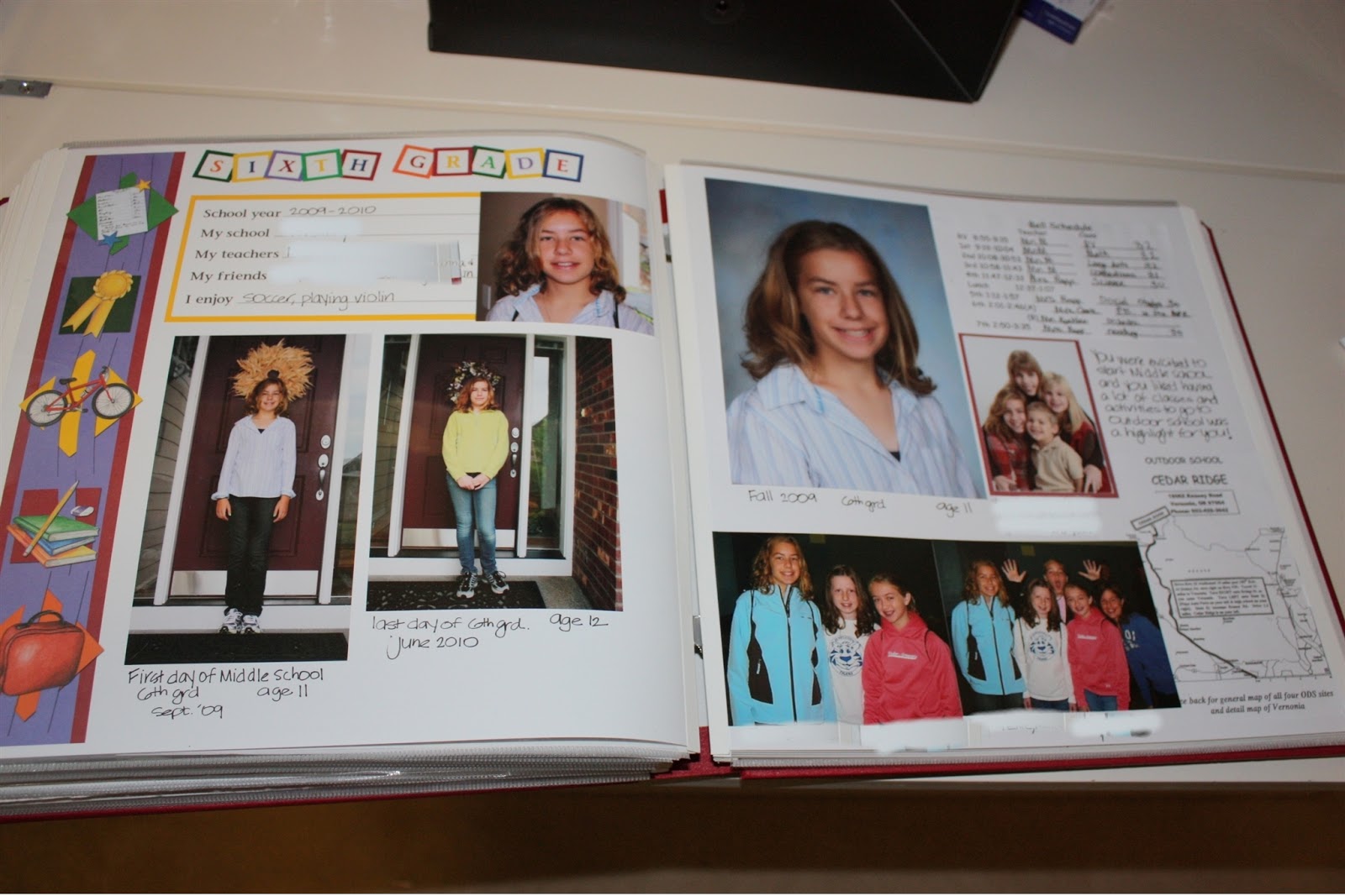 a dash of scraps scrapbooking school albums