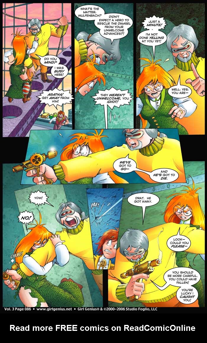 Read online Girl Genius (2002) comic -  Issue #3 - 83