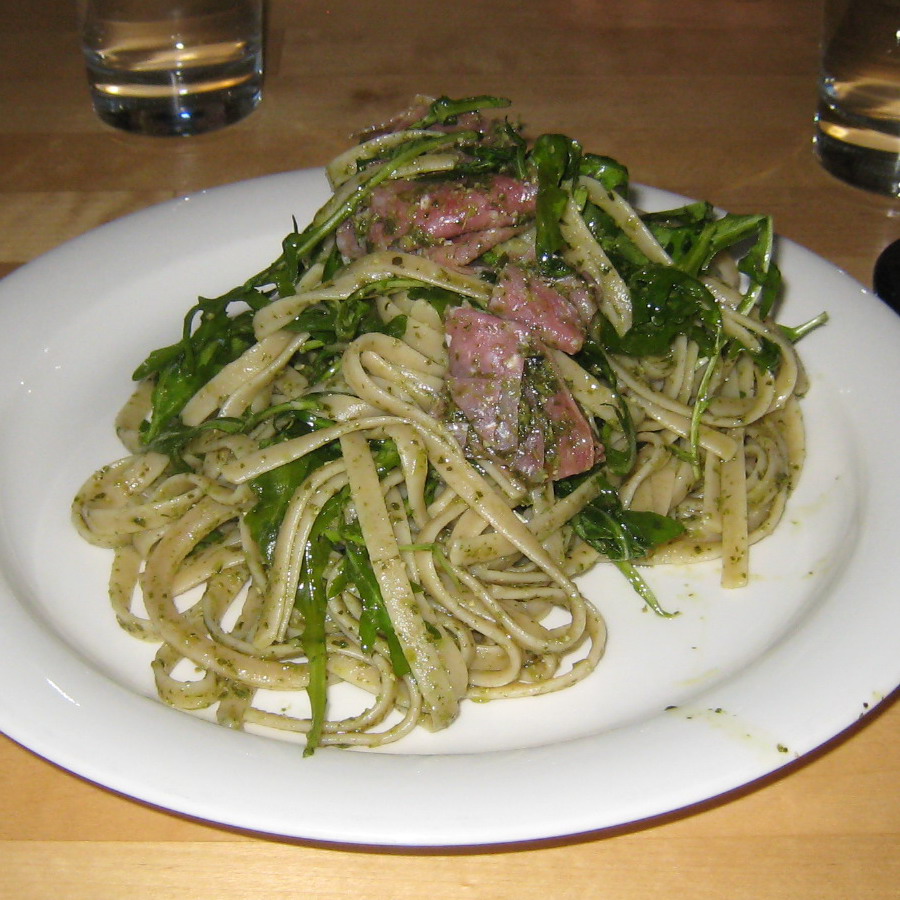 inthroaterator Salami & Pesto Pasta