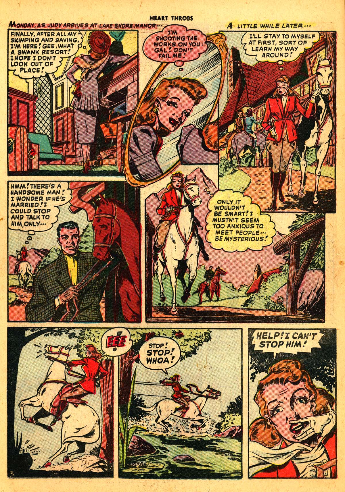 Read online Heart Throbs comic -  Issue #1 - 20