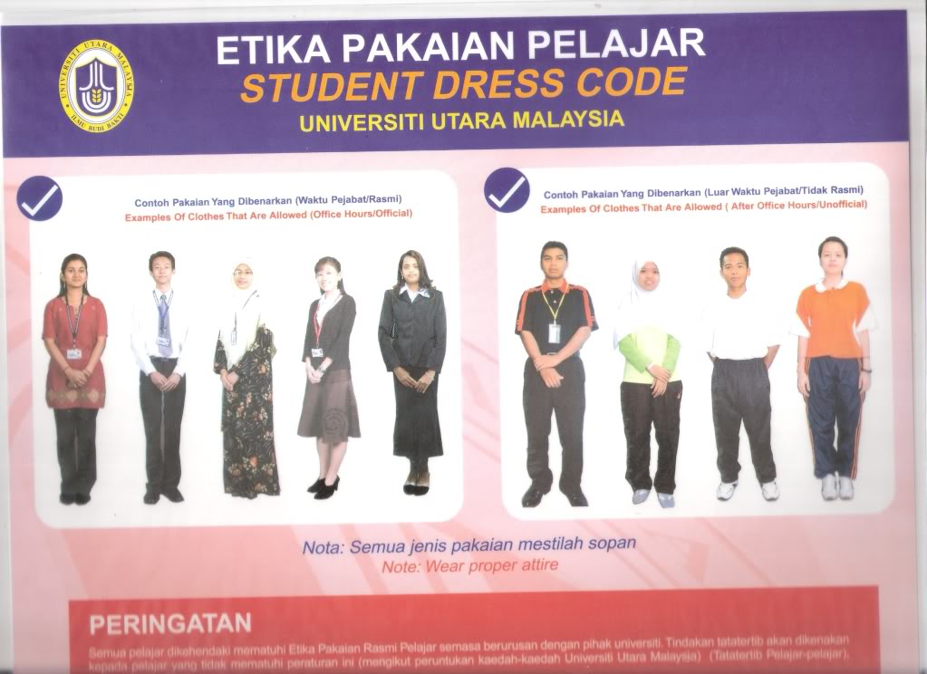 EARLY CHILDHOOD PROGRAMMES DRESS CODE