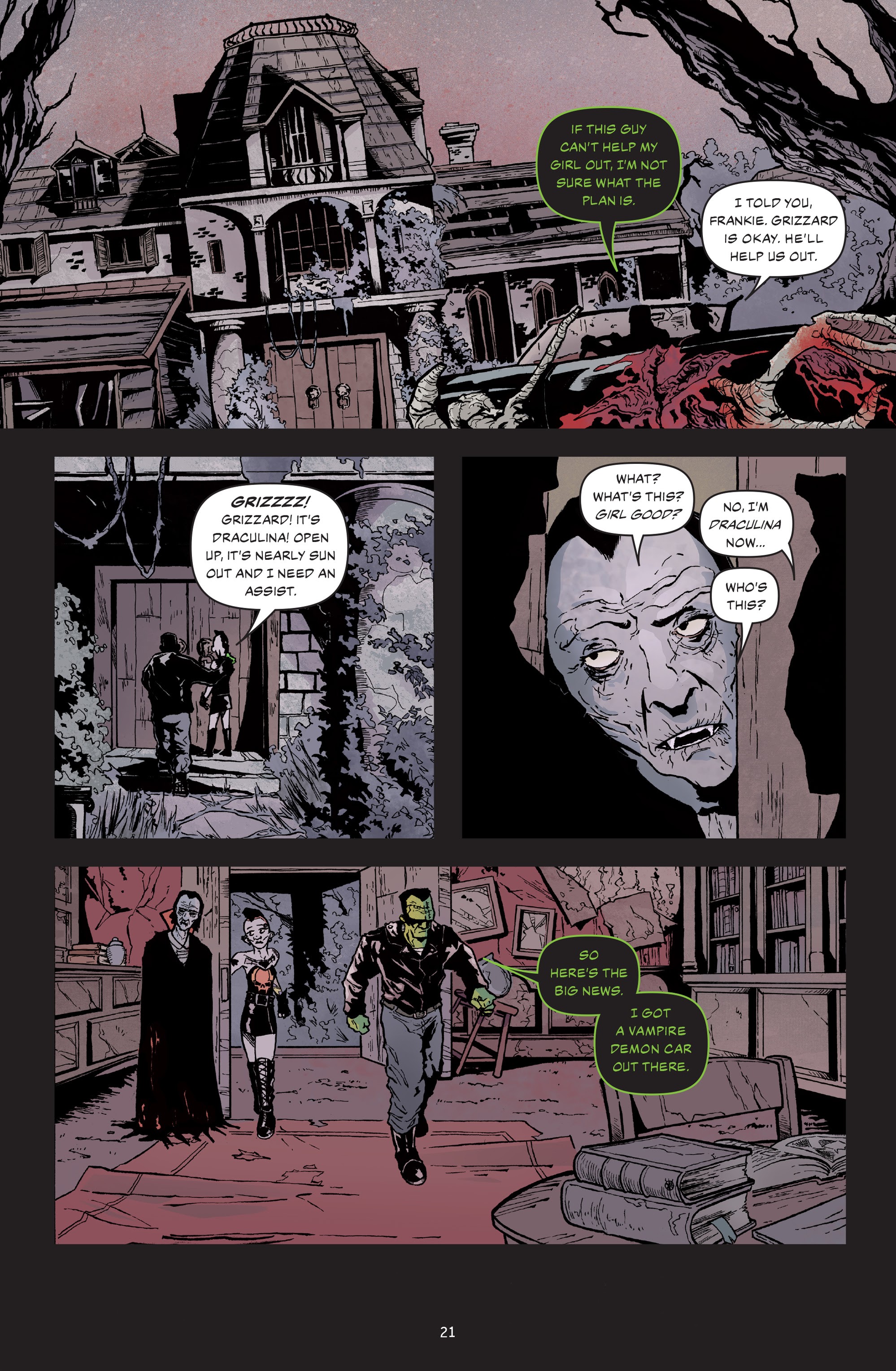 Read online Unmasked: Caddy Full of Blood comic -  Issue # Full - 23