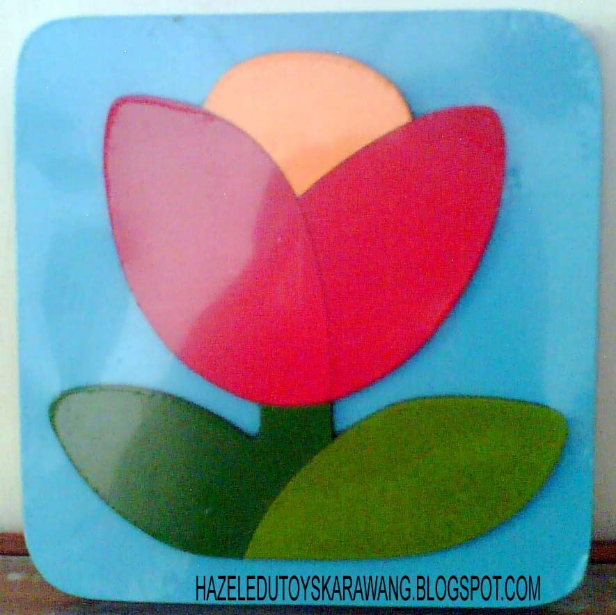 Hazel Edutoys Karawang: Puzzle Bingkai Bunga