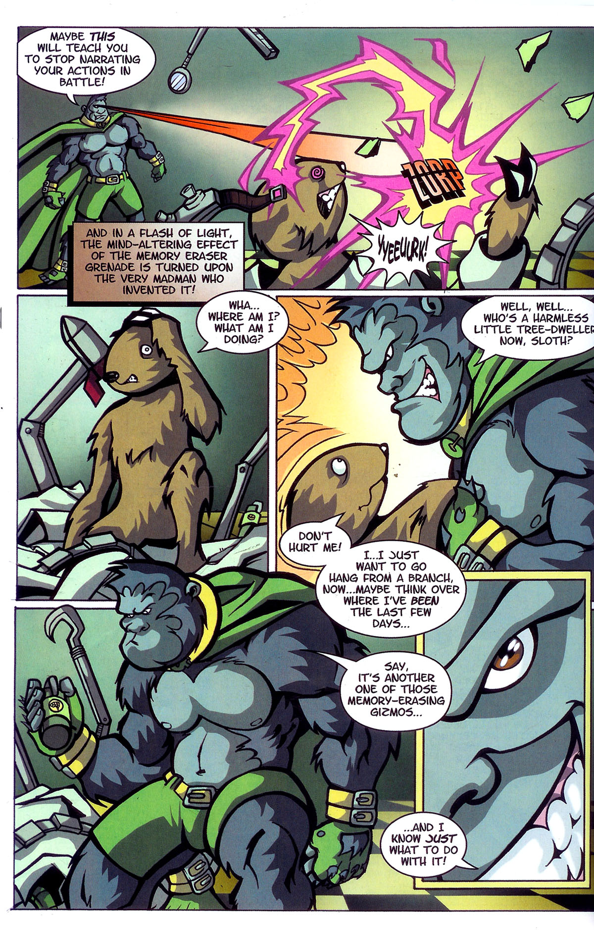 Read online Go-Go Gorilla and the Jungle Crew comic -  Issue # Full - 16