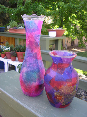 Hearts and Trees: Spring Flower Vase Project
