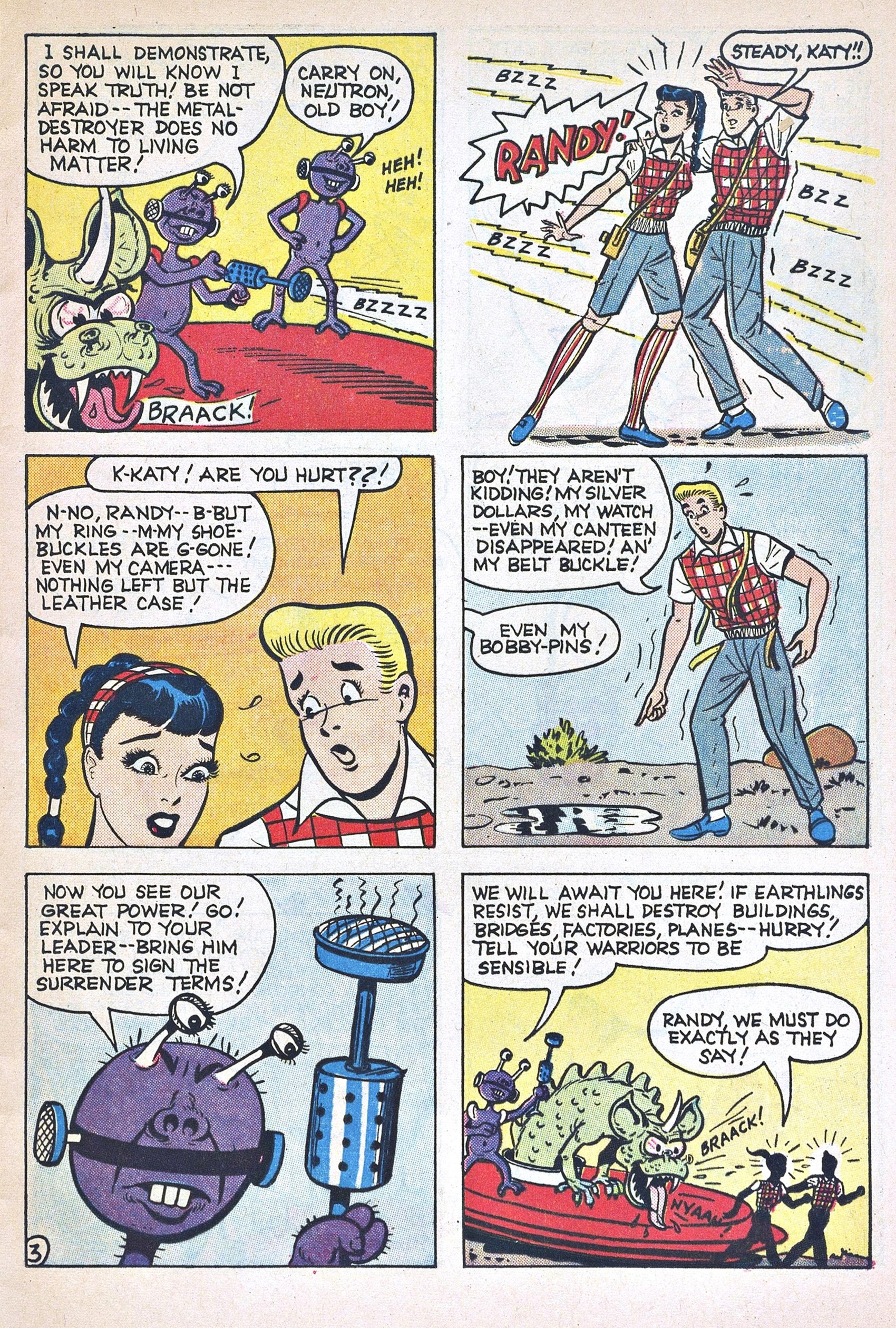 Read online Katy Keene (1949) comic -  Issue #61 - 5