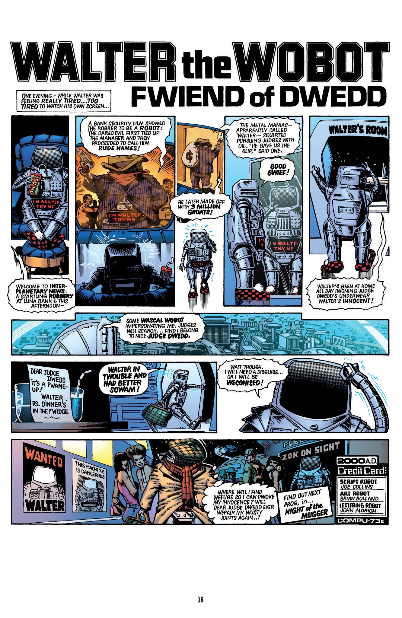 Read online Free Comic Book Day 2013: Judge Dredd Classics comic -  Issue # Full - 18