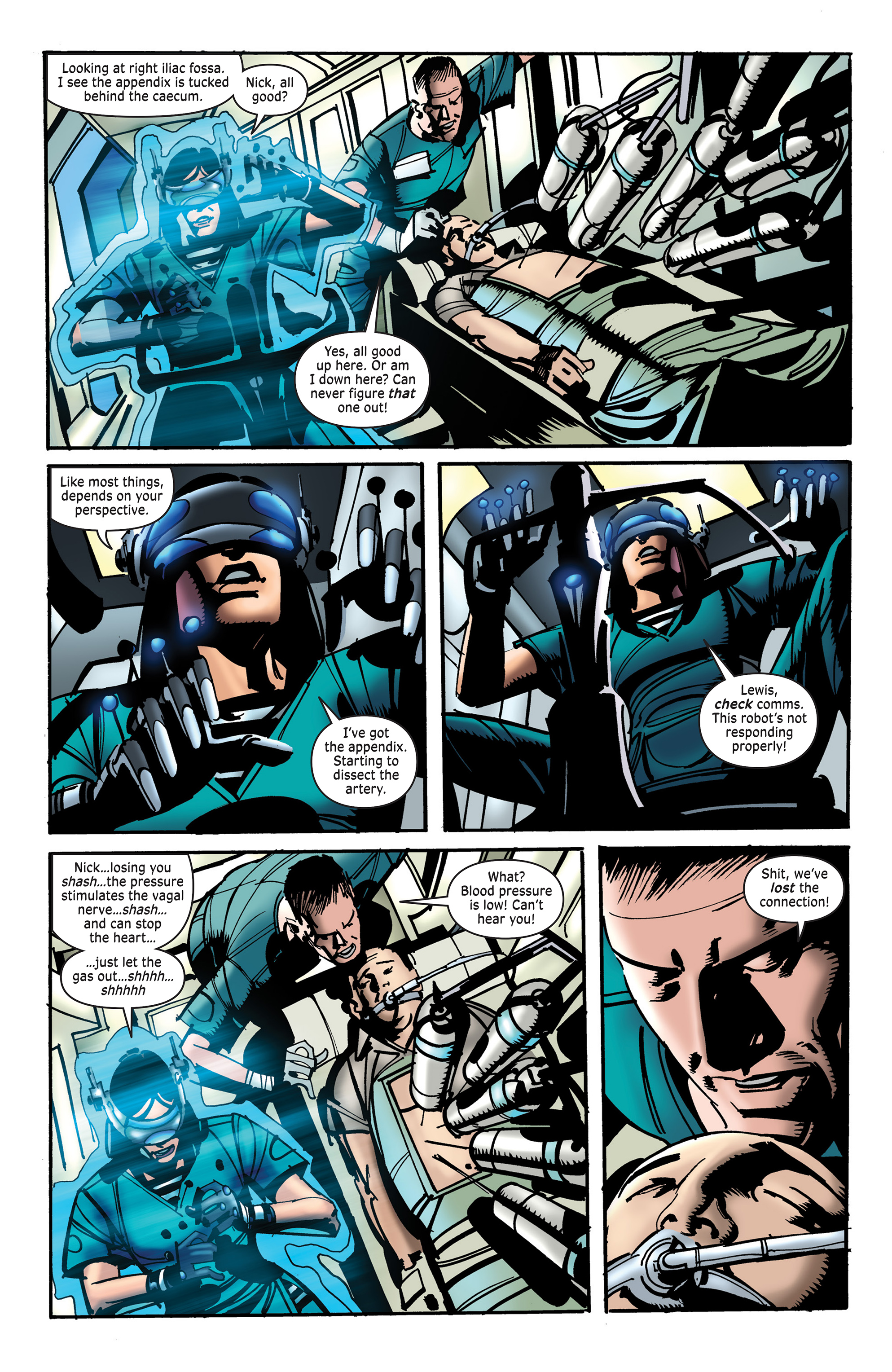 Read online Surgeon X comic -  Issue #5 - 13