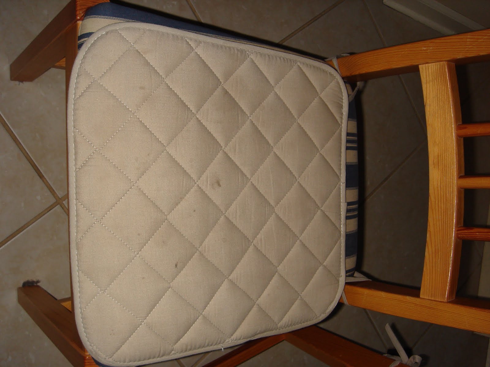 Inspirations Recovering A Chair Cushion